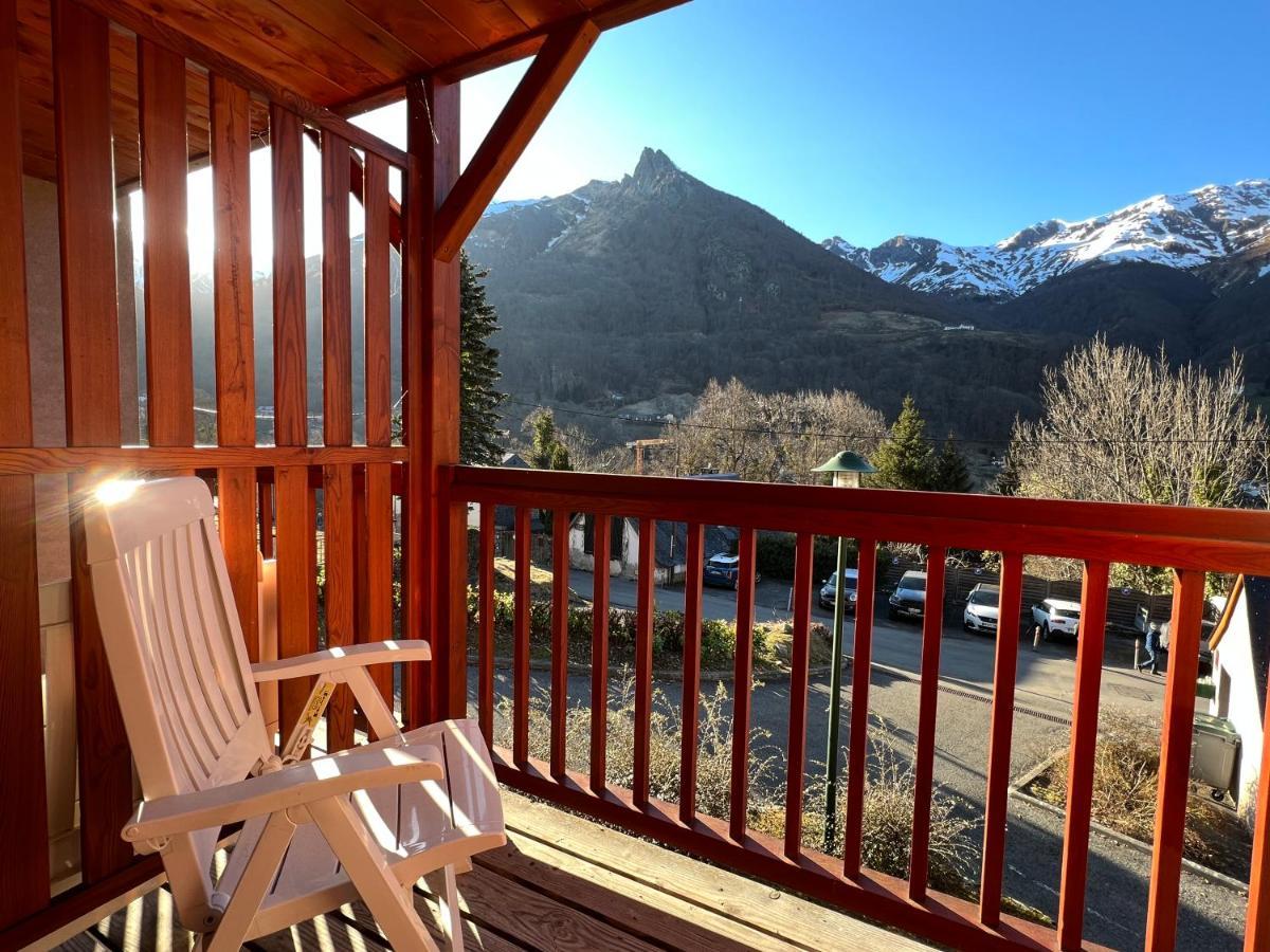 T2 Bis 40M2 5P. Vue. Balcon. Parking. Piscine Ete. Apartment Cauterets Exterior photo